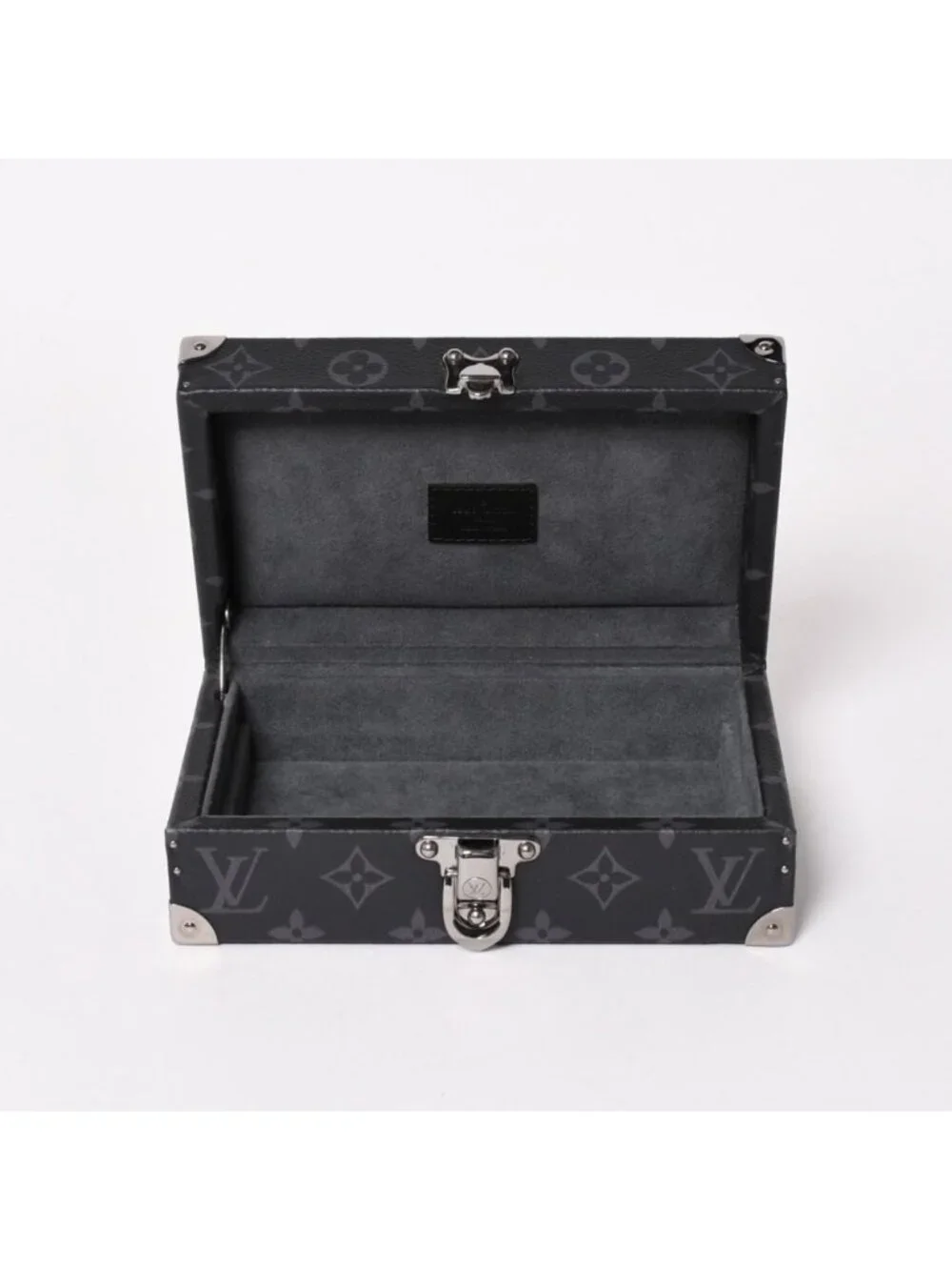 Louis Vuitton Bag Monogram Eclipse Mini Trunk Case Black